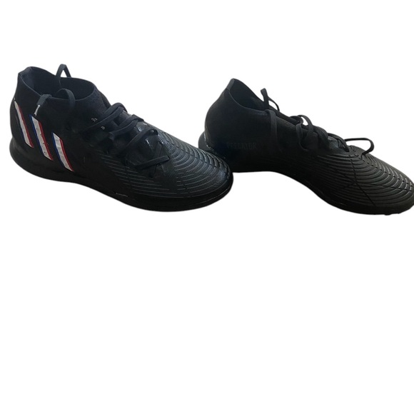 adidas Predator Edge.3 TF - Core Black/White/Vivid Red - Picture 2 of 8